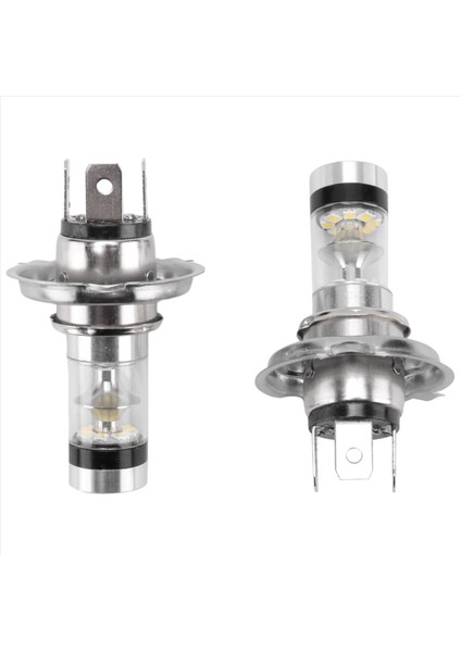 2pcs Yüksek Güç LED H4 Hb2 9003 Ampul 100W 20W 20L Araç Sisi Lamp Farlar 6000K Beyaz (Yurt Dışından) fırsatları