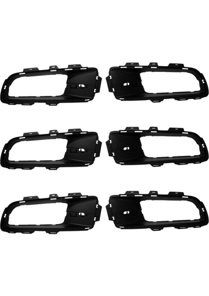 3x Araç Ön Tampon Sis Farklı Izgara Sis Işık Havalandırma Grille Emme Kapağı 51117172450 51117172449 Bmw X5 E70 2007-2009 (Yurt Dışından)