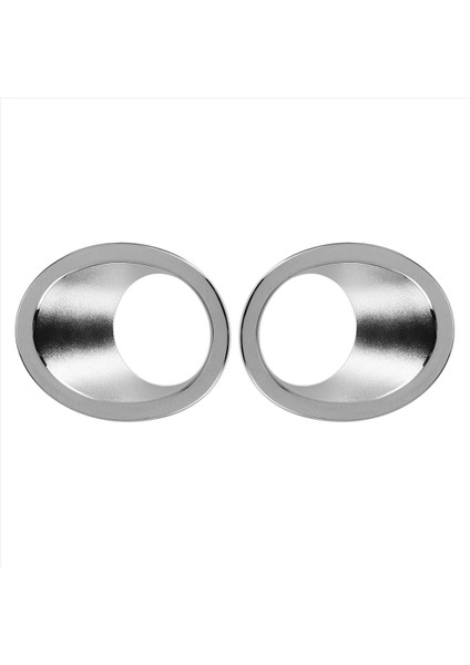 Honda Cr-V Crv 2007 2008 2009 Için Ön Tampon Fog Trim Trim Jant Lamba Kapak Kapağı Araba Stil Yansıtıcı Çıkartma Kiti Aksesuarları (Yurt Dışından)