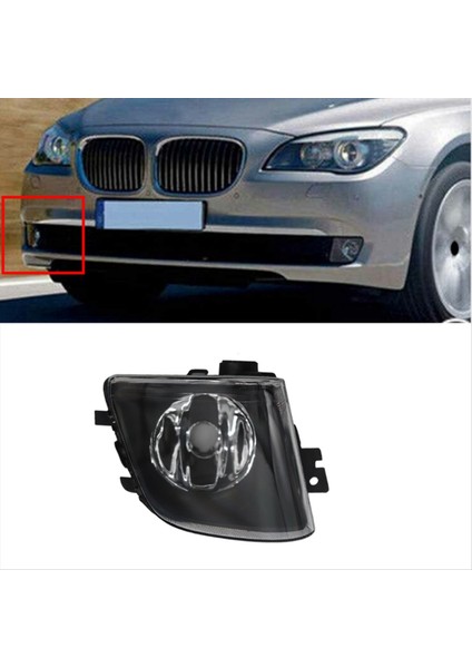 Bmw 7 Serisi F01 F02 2009-2012 Için Araba Ön Sis Fagar Kapağı Sis Lamba Kabuğu 63177182196 (Yurt Dışından) modelleri