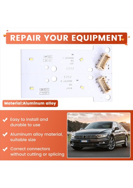 Işık Kaynak Çip Gündüz Koşu Işık LED Çip 3G098477A Vw Passat B8 Için 3G0998478A (Yurt Dışından) fırsatları