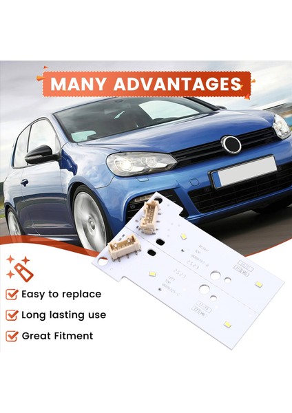 Işık Kaynak Çip Gündüz Koşu Işık LED Çip 3G098477A Vw Passat B8 Için 3G0998478A (Yurt Dışından) indirimleri