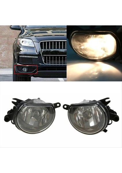 1 Çift Paket Araç Sis Far Sürüş Işık Far Far Tampon Işığı Audi Q7 A3 4L0941699A 4L0941700A (Yurt Dışından) modelleri