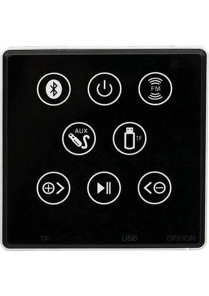 86F Alt Kutu Kontrol Paneli Gömülü Bluetooth Oynatma Ev Arka Plan Müzik Ana Bilgisayar Sistem Denetleyicisi (Yurt Dışından)