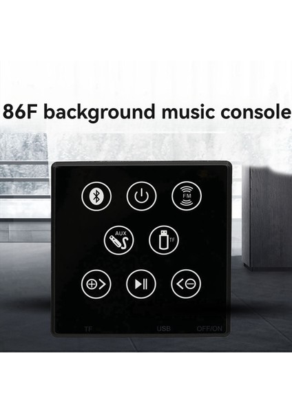 86F Alt Kutu Kontrol Paneli Gömülü Bluetooth Oynatma Ev Arka Plan Müzik Ana Bilgisayar Sistem Denetleyicisi (Yurt Dışından) fiyatları