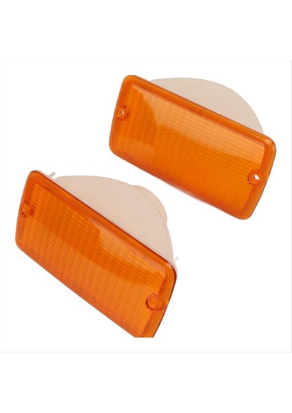 Araba Ön Dönüş Sinyali Işık Kapağı 55157033AA 55157032AA Jeep Wrangler Tj 1997-2006 Ön Tampon Işık Kapağı Siyah (Yurt Dışından)