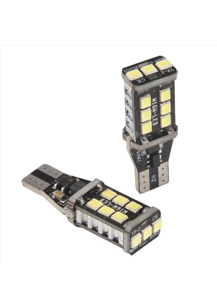 Süper Parlak Beyaz Canbus LED Ampulü Araba Yedekleme Ters Işık 912 921 T15 W16W (Yurt Dışından) fırsatları