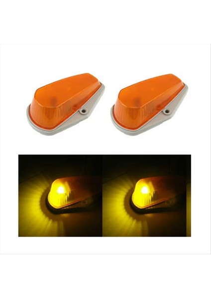 2pcs Araba Çatı Işaretçisi Işıklar Ford F350 F150 F250 1973-1997 Kamyon Kamyonları Için Üst Koşu Işıkları (Yurt Dışından) modelleri