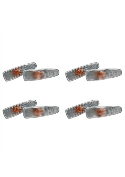 Mitsubishi Lancer Mirage Rvr Için 8x Yan Gösterge Turn Sinyal Işık Çifti 2008-2017 8351A047 (Yurt Dışından)