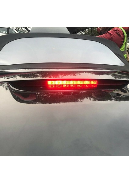 Araba Kırmızı LED 3 Üçüncü Fren Kuyruğu Durağı Işık Porsche Boxster 986 1997-2004 (Yurt Dışından) modelleri
