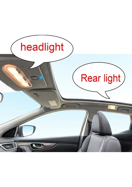 Nissan Qashqai Için Işık Tavan Lambası Okuma 3 Botlu Arka Işık Kubbesi J10 08-17 Güneşli Mart 26430-3ZA1A (Yurt Dışından) indirimleri