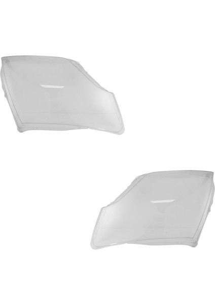 2007-2020 Için 2x Mitsubishi Pajero V87 V93 Sol/sağ Araba Far Kapağı Kafa Işık Lambası Şeffaf Abajur Kabuğu (Yurt Dışından) fiyatları