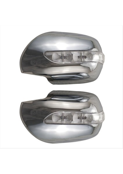 Toyota 4runner Prado 2700 FJ120 2003-2009 Krom Araba LED Yan Ayna Kapak Yan Ayna Kapağı Dış Aksesuarlar (Yurt Dışından) fiyatları