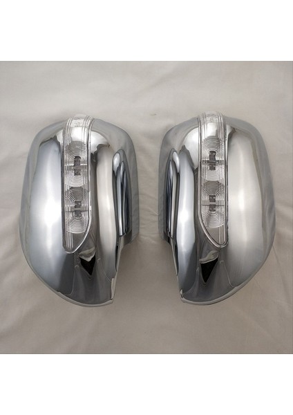 Toyota 4runner Prado 2700 FJ120 2003-2009 Krom Araba LED Yan Ayna Kapak Yan Ayna Kapağı Dış Aksesuarlar (Yurt Dışından) modelleri