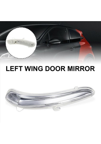 2x Araç Yan Kanat Kapısı Ayna Göstergesi Tekrarlayıcı Peageot Için Ampul Olmayan Yanıp Söner Lens 208 2008-2017 (Yurt Dışından) fırsatları