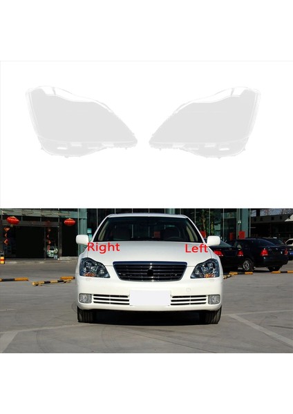 Sol Araba Far Lens Kapağı Kafası Işık Lambası Toyota Crown Için Ön Işık Kabuğu 2005-2009 (Yurt Dışından) fiyatları