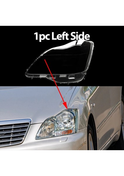 Sol Araba Far Lens Kapağı Kafası Işık Lambası Toyota Crown Için Ön Işık Kabuğu 2005-2009 (Yurt Dışından) modelleri