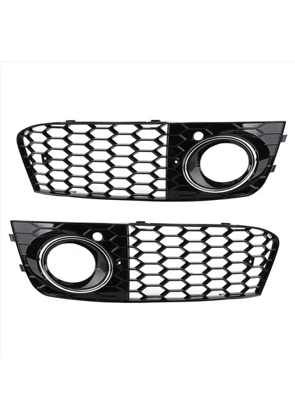 Audi A4 B8 2009 2012 2012 2012 2012 Için Araba Ön Tampon Sis Fiş Izgara Kapağı Petek Izgara Kapakları (Yurt Dışından)