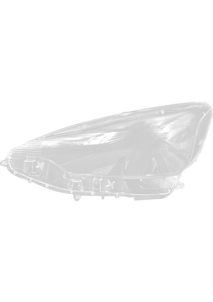 Araba Sol Far Kabuk Lambası Gölgesi Şeffaf Lens Kapak Toyota Prius C Prius C 2012 2013 2014 (Yurt Dışından)