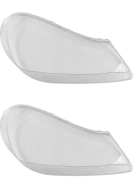 2x Araç Temiz Sağ Far Lens Kapağı Yedek Far Başlığı Işık Lamba Kapağı For-Porsche Cayenne 2008-2010 (Yurt Dışından)
