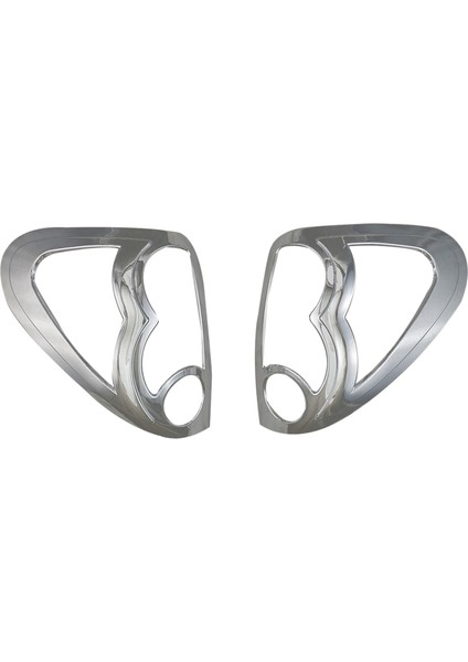 Araba Chrome Şeritler Stil Aksesuarları Dekorasyon Ürünü Mitsubishi Triton L200 2005-2011 Için Arka Lamba Kapağı (Yurt Dışından)