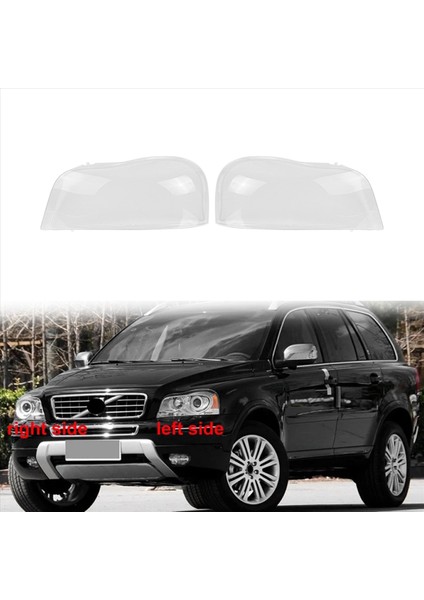 Volvo Için 2x XC90 2004-2013 Sağ Far Kabuk Lambası Gölgesi Şeffaf Lens Kapak Far Kapağı (Yurt Dışından) fırsatları