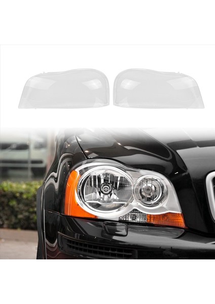 Volvo Için 2x XC90 2004-2013 Sağ Far Kabuk Lambası Gölgesi Şeffaf Lens Kapak Far Kapağı (Yurt Dışından) indirimleri