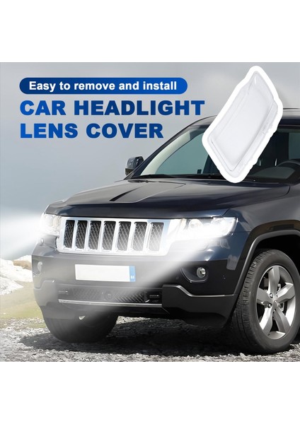 Araba Far Lens Kapak Jeep Grand Cherokee Için Şeffaf Kafa Işık Lamba Kabuğu 2012 2012 2013 Sağ (Yurt Dışından) indirimleri