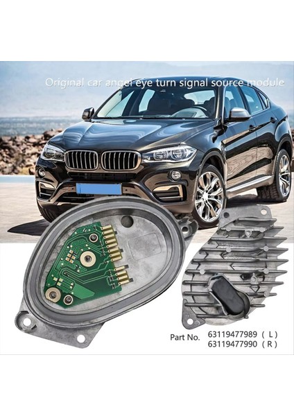 LED Lamba Kontrolleri Modülleri Sinyal Lambası Kontrolleri Bmw X5 X6 G05 30DX 40IX 2017-2019 Sağ 63119477990 (Yurt Dışından) modelleri