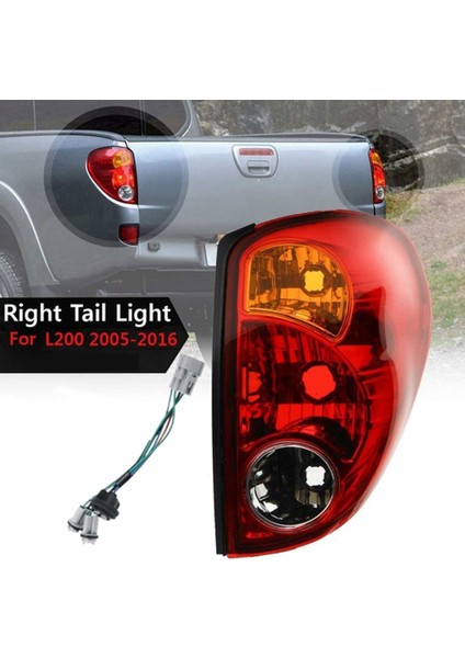 Mitsubishi L200 Triton Colt Için Sağ Kuyruk Işığı 2005-2016 Arka Lambalar Arka Lamba Kabuğu Ters Fren Ahbesine Muhafaza (Yurt Dışından) indirimleri