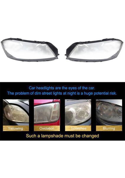 Araba Ön Far Baş Lambası Lens Passat B7 2012 2012 2013 2014 2015 Için Kapak Kabuğu Abajur (Yurt Dışından) fiyatları