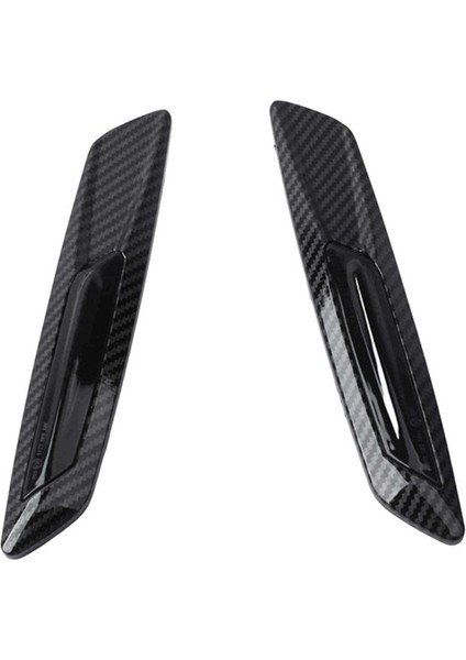 Karbon Fiber Desen Arabası Dinamik LED Yan Işaretçi Işık Dönüş Sinyali Bmw 5 Serisi F10 Sedan Pre-Lcı 2011-2013 (Yurt Dışından)