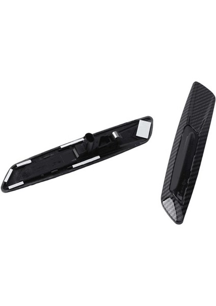 Karbon Fiber Desen Arabası Dinamik LED Yan Işaretçi Işık Dönüş Sinyali Bmw 5 Serisi F10 Sedan Pre-Lcı 2011-2013 (Yurt Dışından) fırsatları