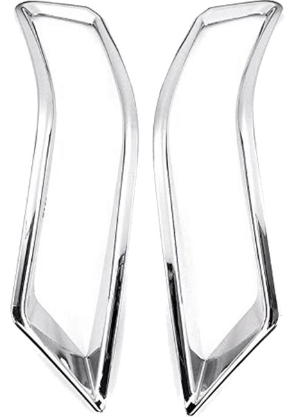 4pcs Krom Ön Arka Sis Kapağı Nissan Rogue X-Trail T32 2017-2020 Için Tampon Reflektör Çerçevesi (Yurt Dışından) modelleri