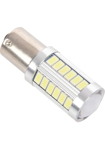 BA15S 12V Beyaz LED Sidelight Göstergesi Araba Ampul 1156 P21W Gümüş 33 LED (Yurt Dışından) modelleri