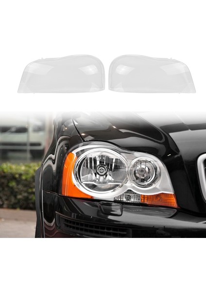 Volvo Için 2pcs XC90 2004-2013 Far Kabuk Lambası Gölgesi Şeffaf Lens Kapağı Far Kapağı Sağ ve Sol (Yurt Dışından) fırsatları
