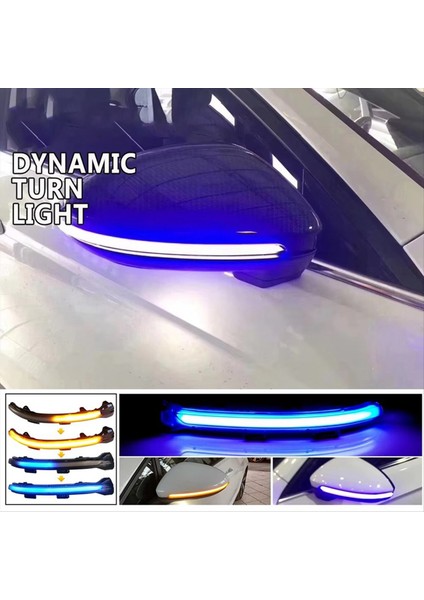 Araba Turn Light LED Dikiz Dinamik Akış Tip Vw Golf Için Turn Işık 7 Tek Renk Sarı (Yurt Dışından) fırsatları