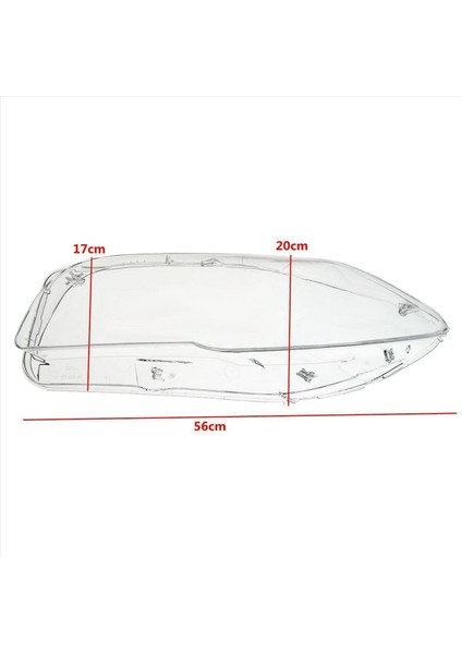 Bmw-5 Serisi F10 F18 520 523 525 535 530 2010-2014 Için 3x Araba Ön Far Başı Işık Lambası Lens Kapağı (Yurt Dışından) indirimleri