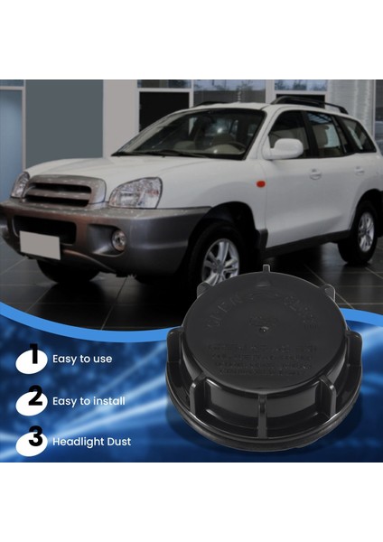 Hyundai ve Kia Santa Fe Optima Sonata Rio Için 921402D000 Far Lambası Ampul Toz Kapağı (Yurt Dışından) indirimleri