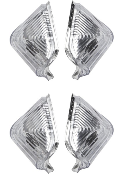 4x Kanat Ayna Kapısı Göstergesi Lens Çifti Mercedes Için Sol ve Sağ Sprinter 2006-2017 (Yurt Dışından)