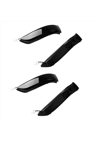 2x Füme Siyah Dinamik Dönüş Sinyali Işık LED Yan Ayna Göstergesi Honda Accord 08-13 Acura Rl 06-09 Için (Yurt Dışından)