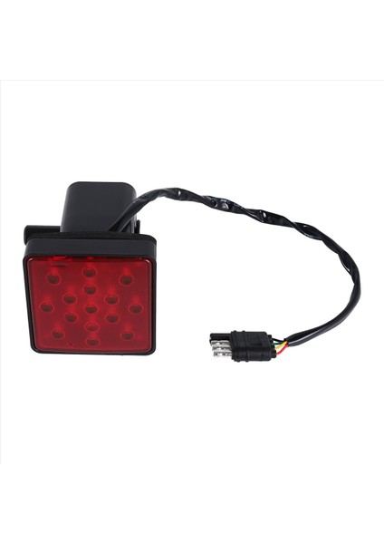 Kırmızı 15 LED 2 Inç Römork Kamyonu Aksaklık Çeken Çekirdek Alıcı Kapak Fren Lambası Pin 12V ile (Yurt Dışından) modelleri