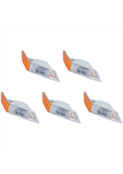 5x Ön LED Sis Fıçıları Lambalar Jeep Patriot Için Sinyal Işığı Dönüşü 2007-2014 68004180AC Sağ Taraf (Yurt Dışından)