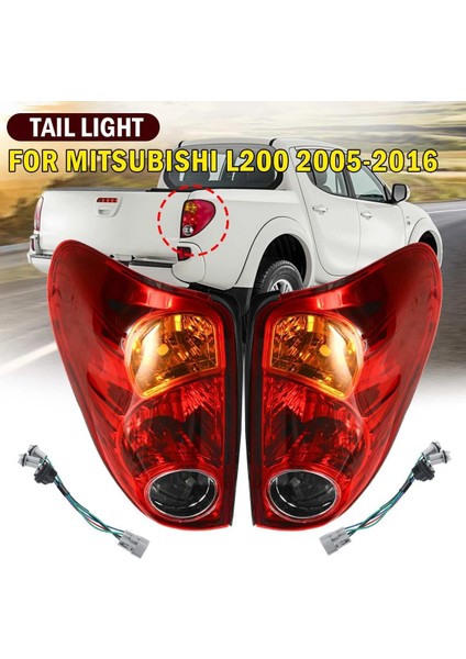 Mitsubishi Için Kuyruk Işığı L200 Triton Colt 2005-2016 Kuyruk Işıkları Arka Lamba Kabuğu Ters Fren Lambası Lambası Muhafaza (Yurt Dışından) fiyatları