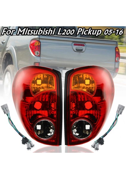 Mitsubishi Için Kuyruk Işığı L200 Triton Colt 2005-2016 Kuyruk Işıkları Arka Lamba Kabuğu Ters Fren Lambası Lambası Muhafaza (Yurt Dışından) modelleri