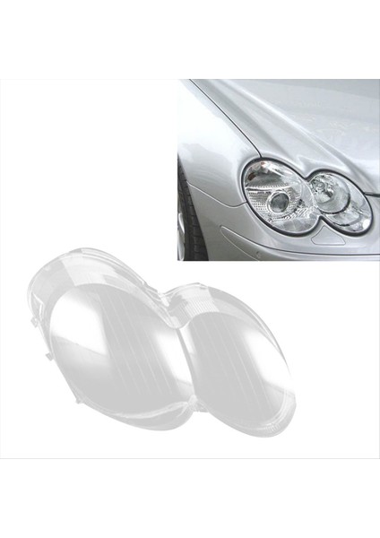 Araba Ön Far Kapağı Abajur Lambası Lamba Far Farlar Lens Kapağı Mercedes-Benz Sl 2004-2007 Için Sağ (Yurt Dışından) indirimleri