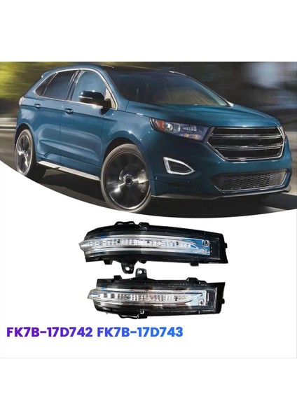 1paır Geri Dönüşün Dönüş Sinyali FK7B-17D742 Ford Edge 2015-2020 LED Yan Kapı Ayna Göstergesi Işığı Için (Yurt Dışından) indirimleri