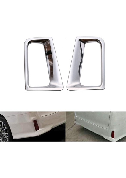 2x Araba Arka Tampon Sis Işık Lambası Kapağı Trim Reflektör Sis Işığı Garnitür Toyota Için Alfar Vellfire 30 2015-2020 (Yurt Dışından) fırsatları