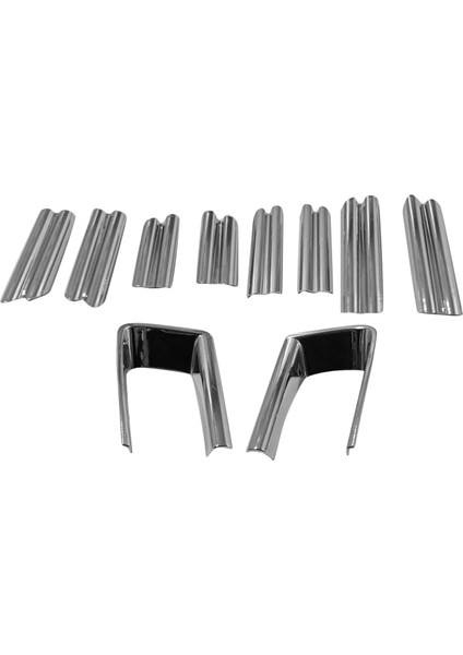 Toyota Için 20X Alphard 30 Serisi Ön Tampon Trim Koruyucu Strip Sis Lambası Işık Garnitür Şeridi Krom Dekoratif Şerit (Yurt Dışından) fiyatları