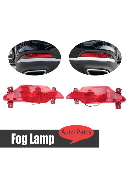 1 Çift Yüksek Kaliteli Arka Sis Lambası Düzeneği Arka Fren Sis Lambası 605000282AA 605000283AA Için Chery Tiggo 7 Pro 2020-2021 (Yurt Dışından) fırsatları